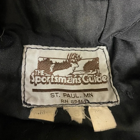 The Sportsman’s Guide men’s black peacoat see measurement for size. Coat/jacket - Picture 6 of 6